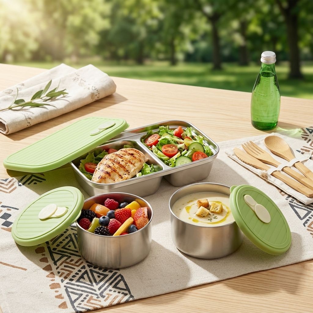 Meal Prep Meal Ideas - 전자레인지 사용 가능 304 스테인리스 도시락