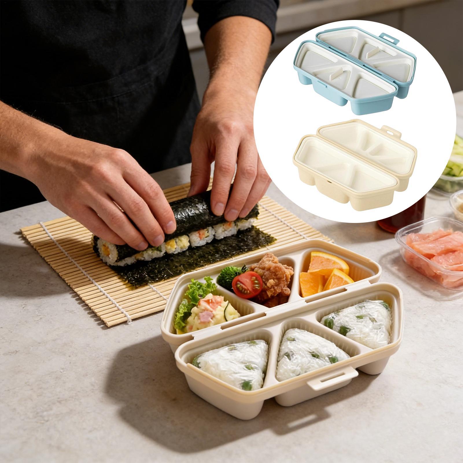 Meal Prep Rice - 스시 몰드 메이커 6구 삼각김밥 오니기리