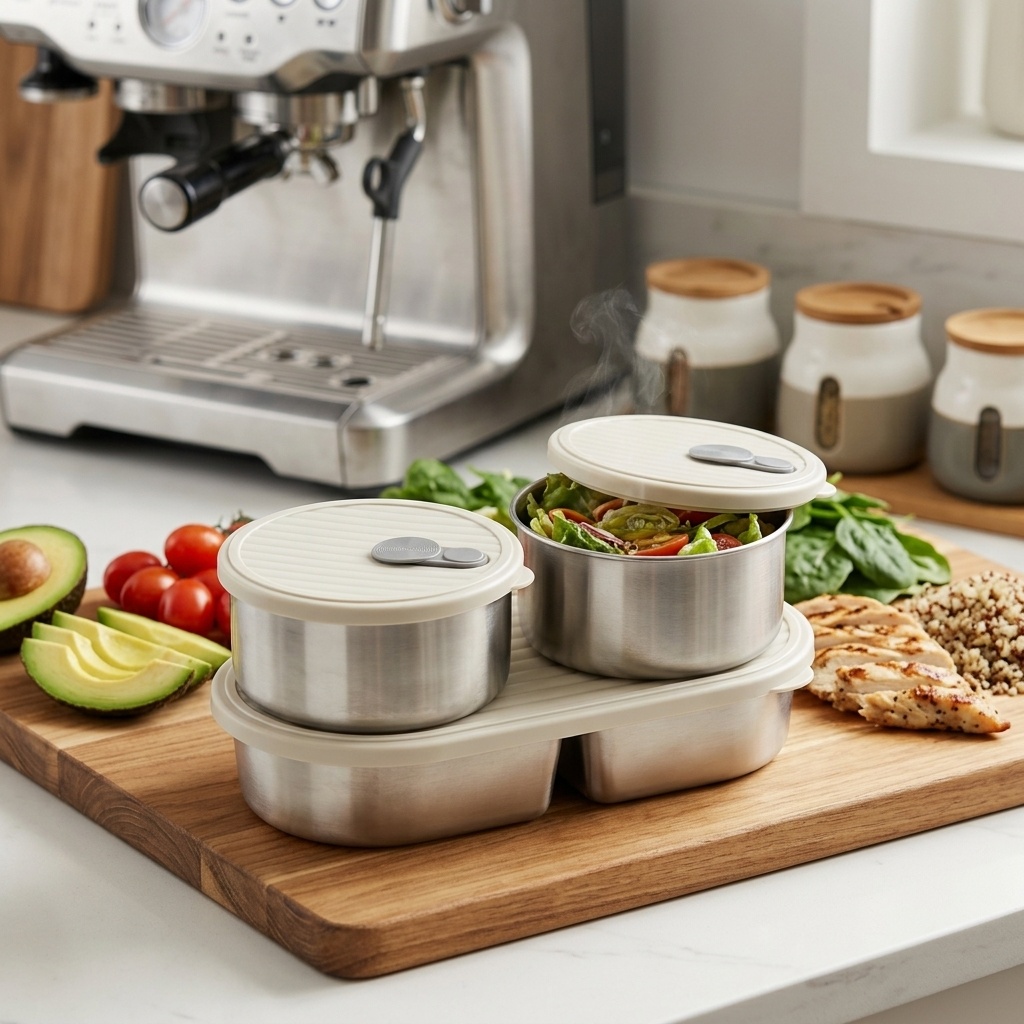 Meal Prep Meal Ideas - 전자레인지 사용 가능 304 스테인리스 도시락