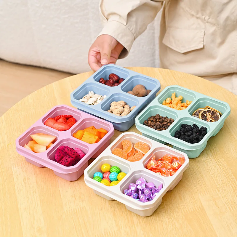 Meal Prep Meal Ideas - 어린이 및 성인용 4 그리드 스낵