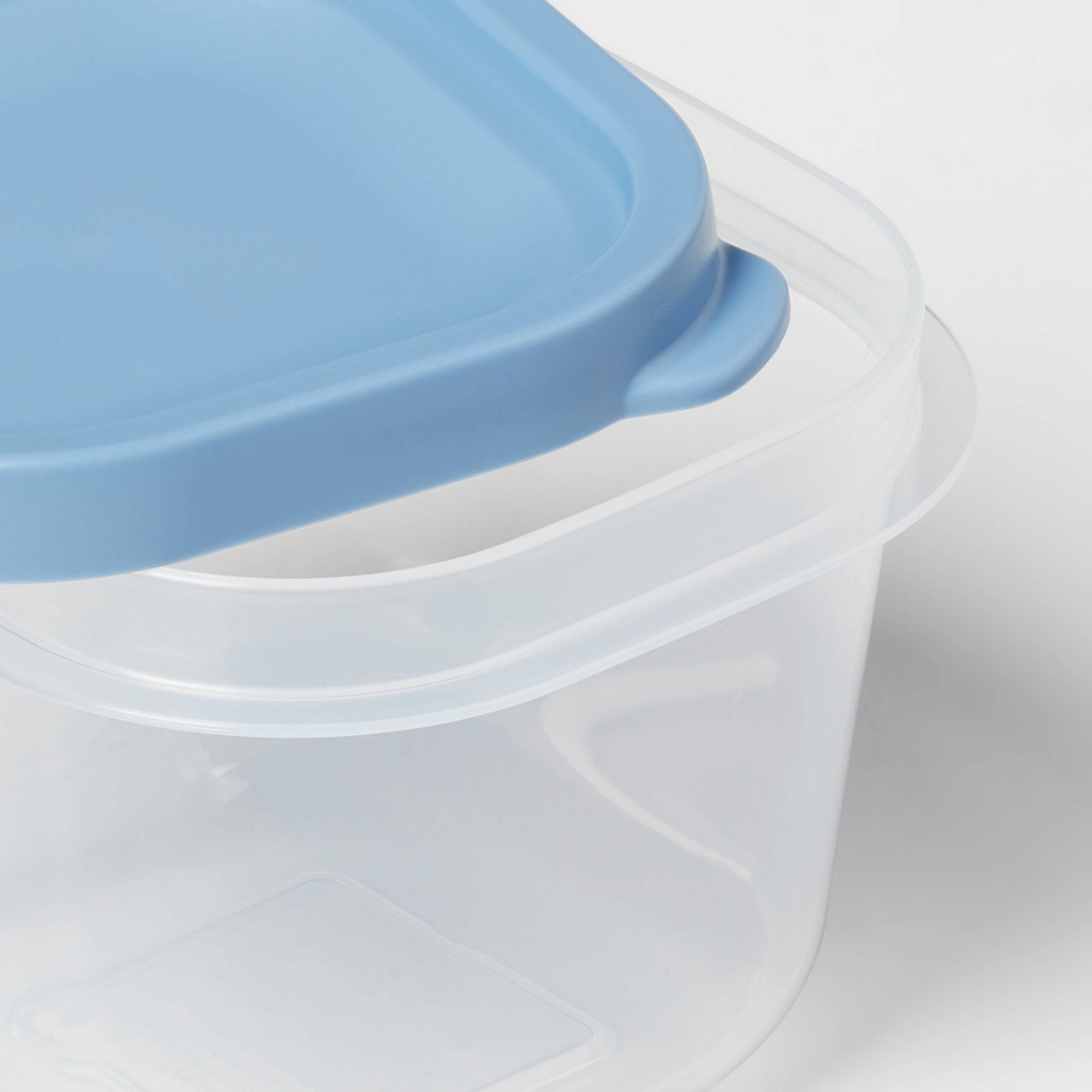 10개 블루 플라스틱 식품 보관 용기 세트(뚜껑 포함) - Meal Prep Box 리뷰 및 가격