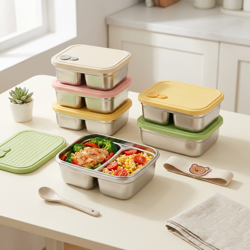 전자레인지 사용 가능 304 스테인리스 스틸 도시락,  - Meal Prep Meal Ideas 리뷰 및 가격