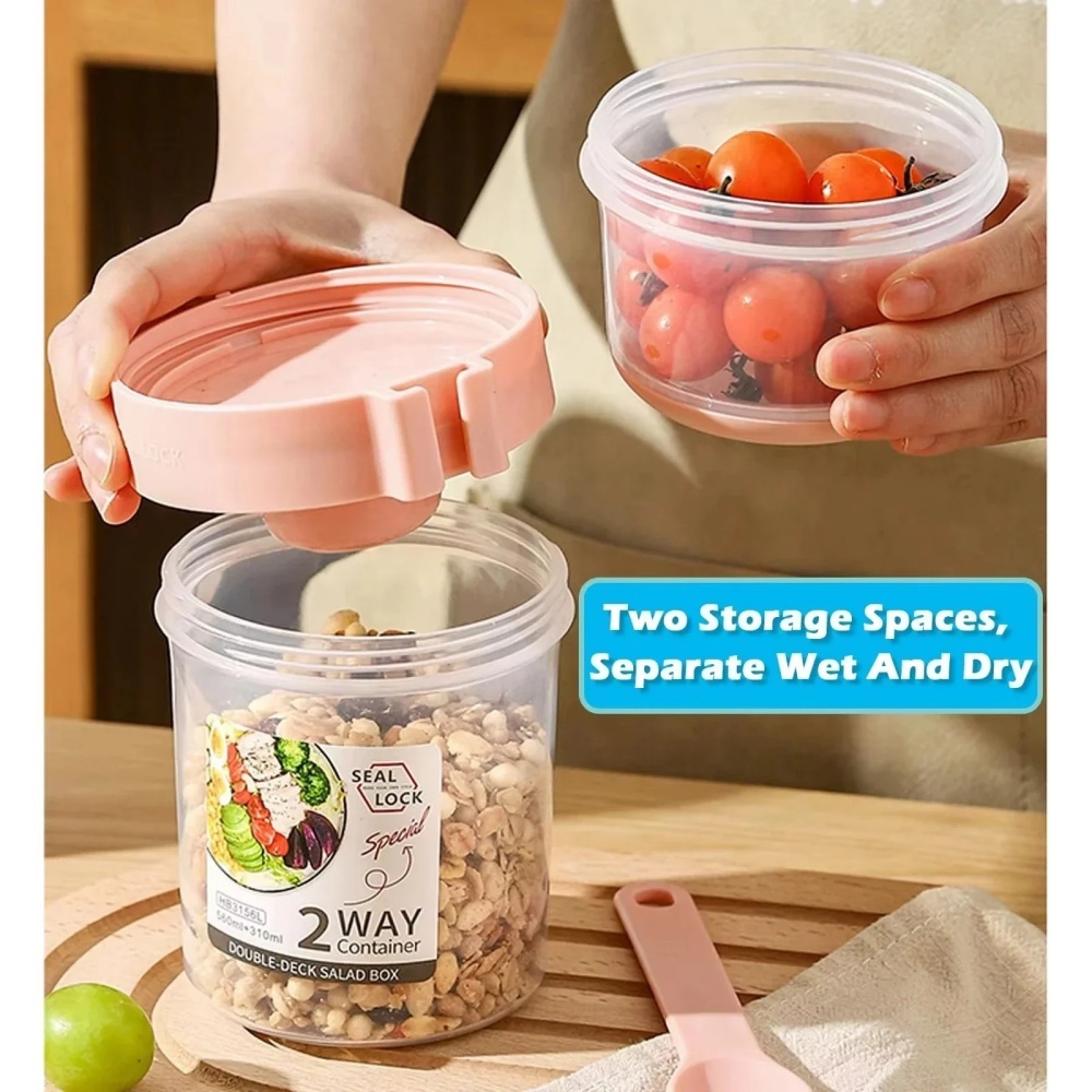 휴대용 샐러드 컵 아침 식사 컵 음식 분리 요거트 시리 - Meal Prep Yogurt Containers 리뷰 및 가격