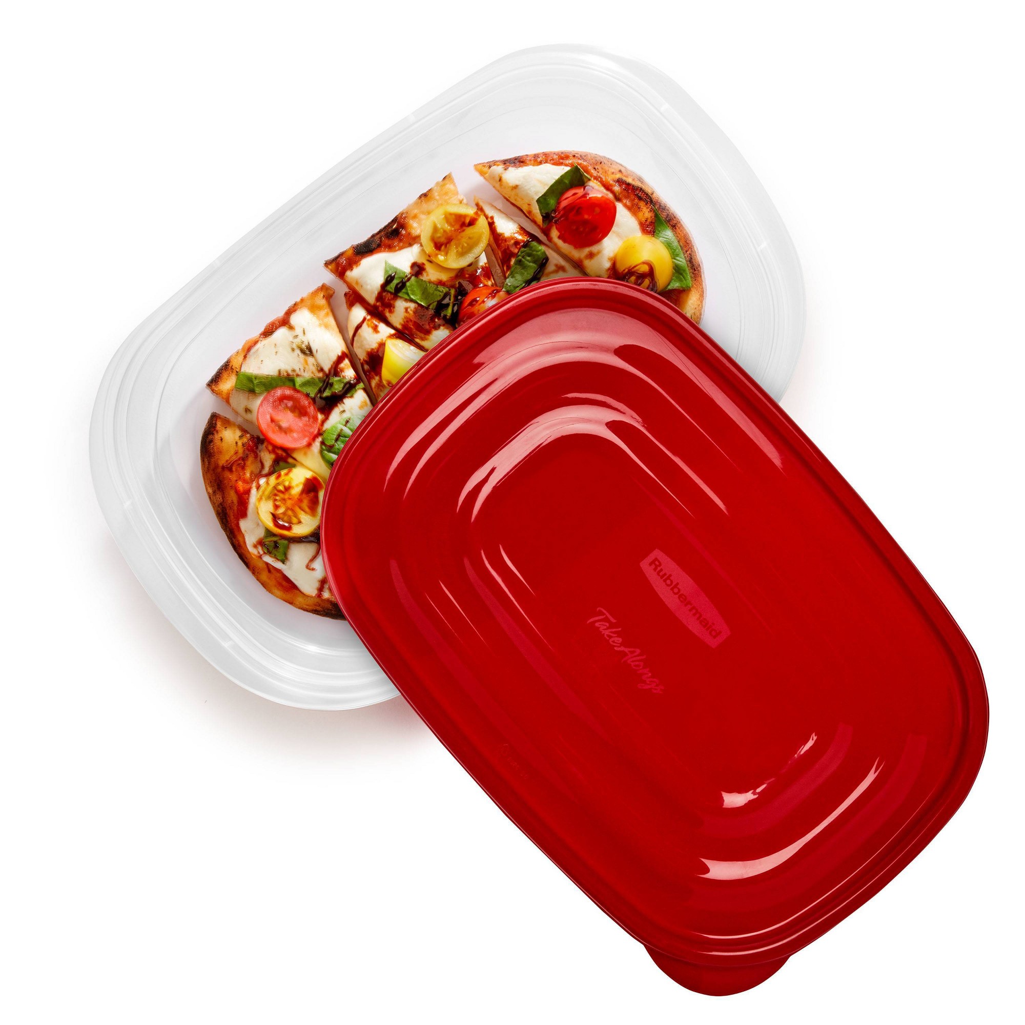 뚜껑이 있는 빨간색 직사각형 식품 보관 용기 3개, 주 - Meal Prep Box 리뷰 및 가격