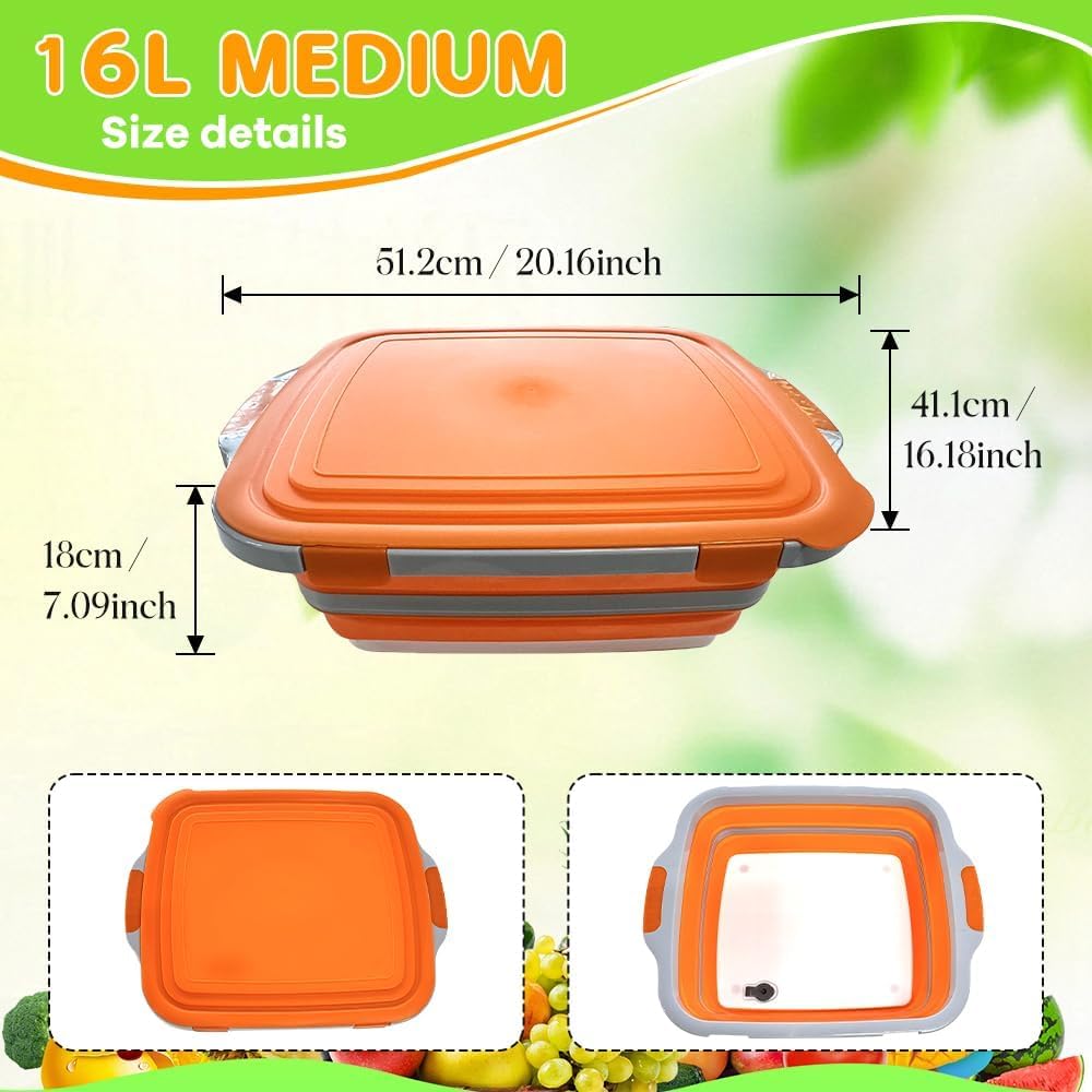 3 in 1 접이식 바베큐 준비통(뚜껑 포함) 캠핑 식 - Meal Prep For Cutting 리뷰 및 가격