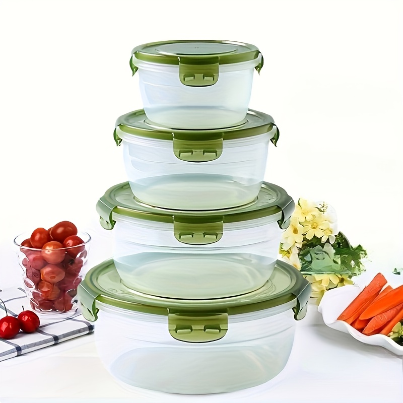플라스틱 식품 보관 용기 4개, 도시락, 식당, 캠핑, - Meal Prep Box 리뷰 및 가격