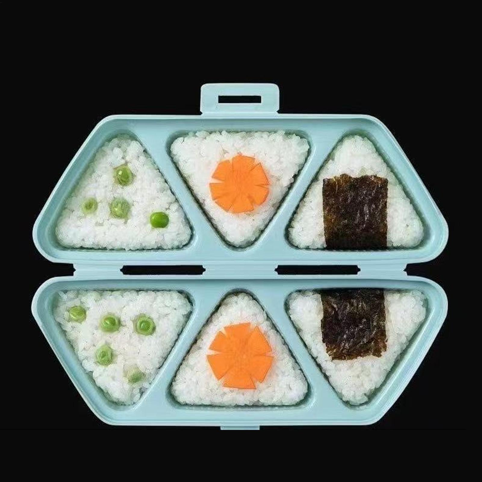 스시 몰드 메이커 6구 삼각김밥 오니기리 몰드 도시락  - Meal Prep Rice 리뷰 및 가격