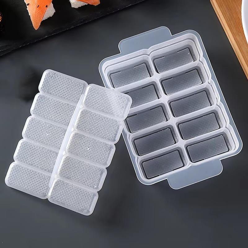 새로운 10구 쌀밥 틀 오니기리 프레스 (뚜껑 포함)  - Meal Prep Rice 리뷰 및 가격