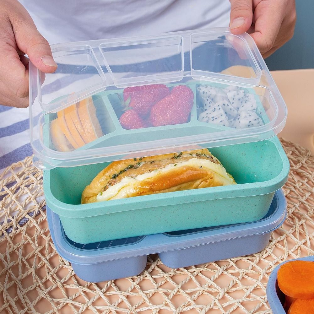 재사용 가능한 뚜껑 쌓을 수 있는 어린이 도시락 상자, - Meal Prep Meal Ideas 리뷰 및 가격