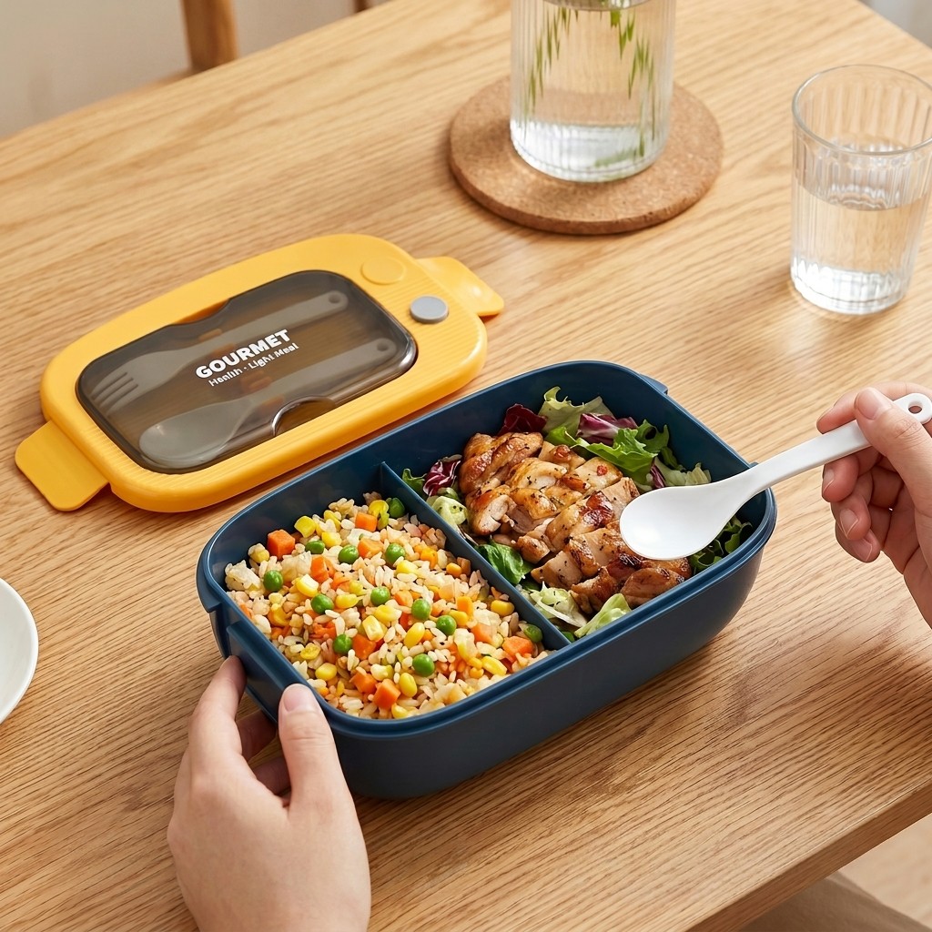 전자레인지용 플라스틱 도시락 2칸 누수방지 점심 도시락 - Meal Prep Meal Ideas 리뷰 및 가격