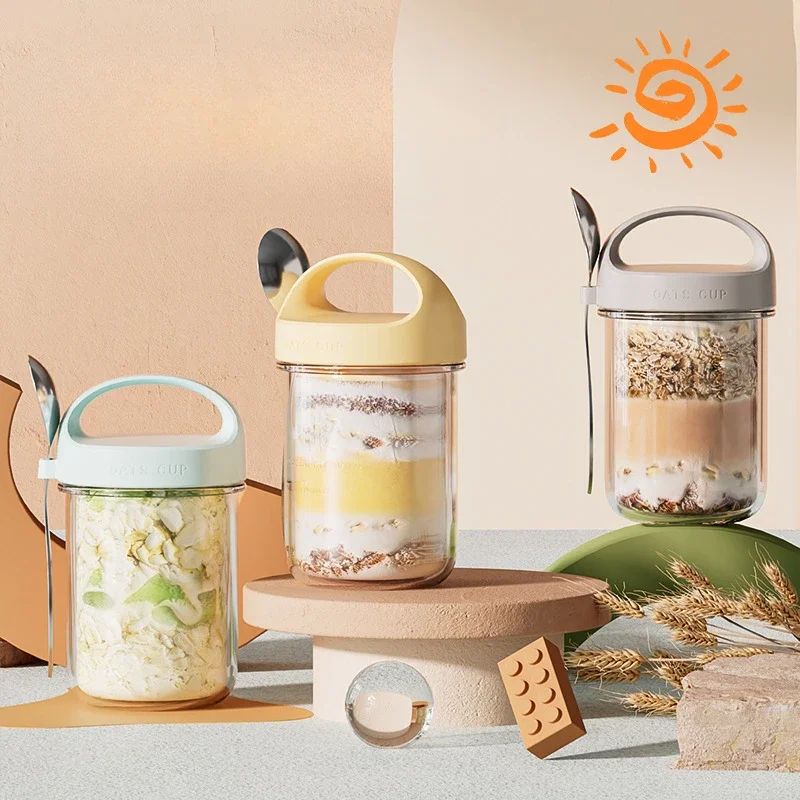 420ML 새로운 아침 식사 컵 오트밀 시리얼 너트 요 - Meal Prep Yogurt Containers 리뷰 및 가격