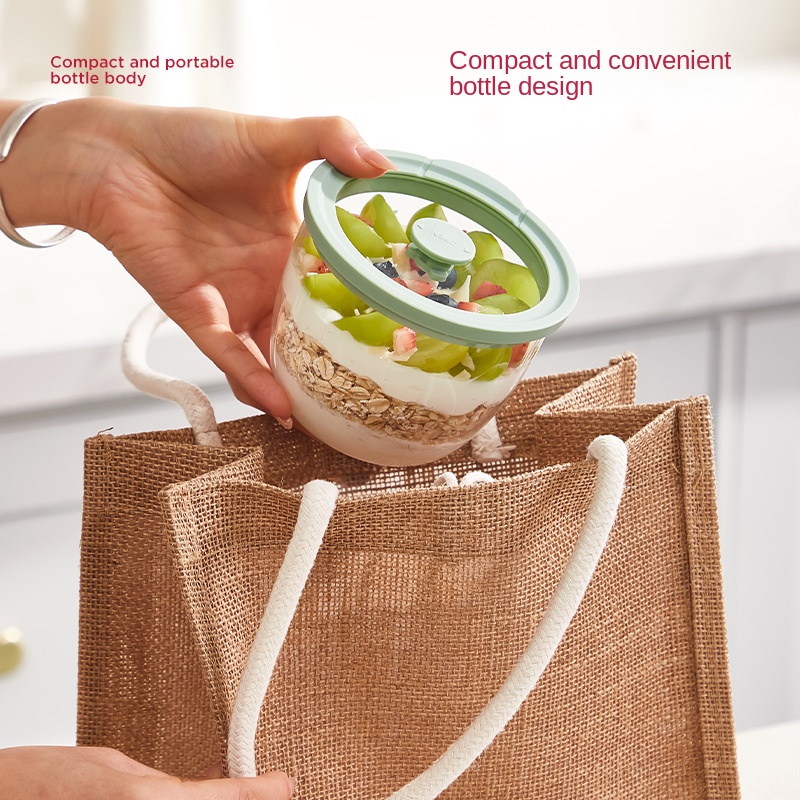 유리 오버나이트 오트밀 용기, 밀폐 통풍 뚜껑 포함,  - Meal Prep Yogurt Containers 리뷰 및 가격
